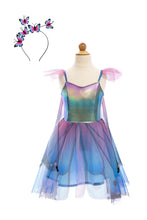 Load image into Gallery viewer, Purple Butterfly Twirl Dress & Wings & Headband