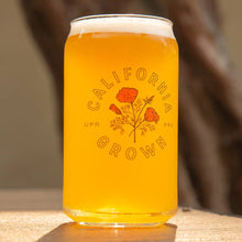 Load image into Gallery viewer, California Grown 16oz Beer Can Glass