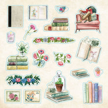 Load image into Gallery viewer, Bibliophilia Ephemera Sticker Book