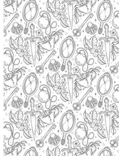 Load image into Gallery viewer, Pretty Creepy Coloring Book