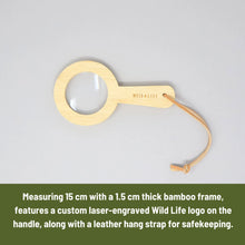 Load image into Gallery viewer, Eye Spy Eco-Bamboo 5x Magnifying Glass