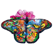 Load image into Gallery viewer, Garden Gathering Shaped 100pc Puzzle