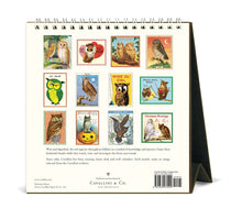 Load image into Gallery viewer, Owls Desk Calendar