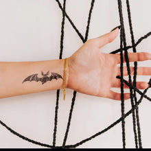 Load image into Gallery viewer, Vampire Bat Tattoo Pair