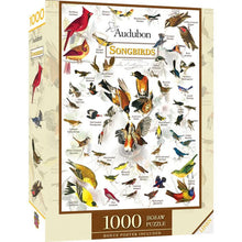 Load image into Gallery viewer, Audubon Songbirds 1000pc Puzzle