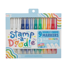 Load image into Gallery viewer, Stamp-A-Doodle Double-Ended Markers