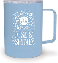 Load image into Gallery viewer, Rise & Shine Coffee Mug with Handle