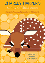 Load image into Gallery viewer, Charley Harper's Sticky Critters, Volume 2: Animals in National Parks