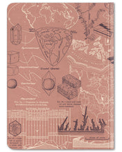 Load image into Gallery viewer, Geology Sedimentary Dot Grid Hardcover Notebook