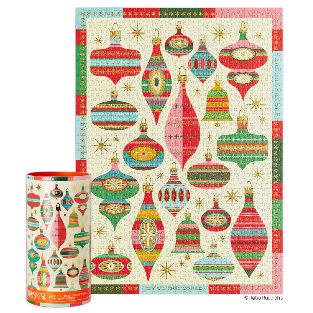 Vintage Ornaments 1000pc Puzzle