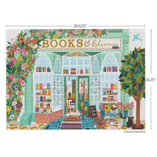 Load image into Gallery viewer, Books &amp; Blooms 1000pc Puzzle
