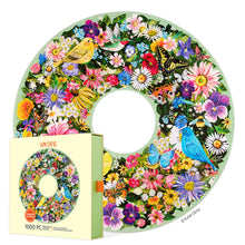 Load image into Gallery viewer, Spring Floral Wreath 1000pc Puzzle
