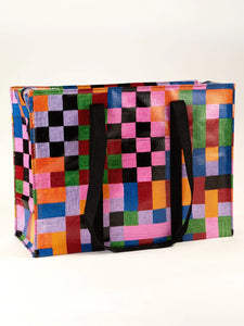 Color Cube Shoulder Tote