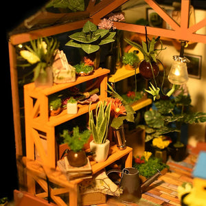 Cathy's Flower House DIY Miniature House Kit