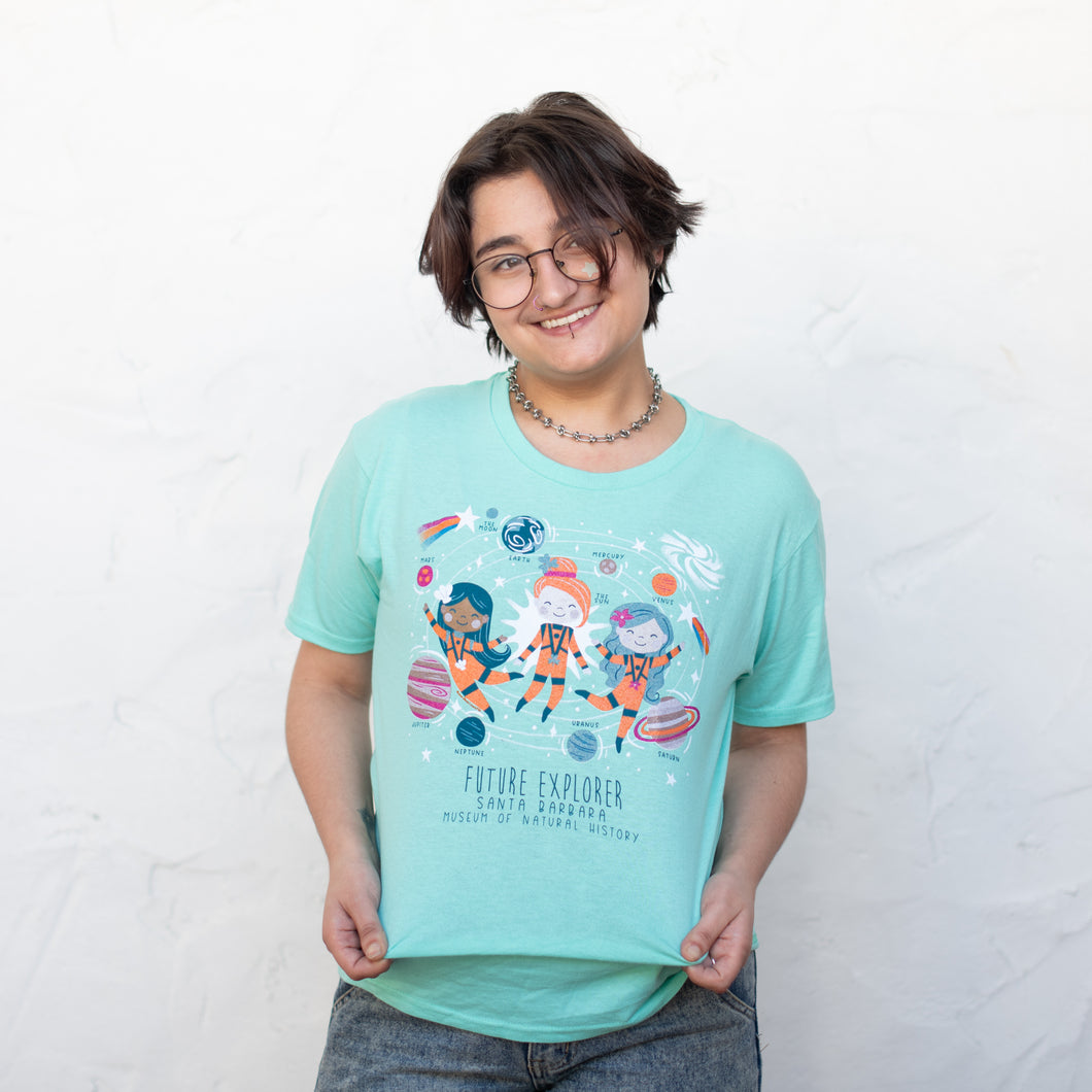 Little Lady Astronauts Kid's T-Shirt