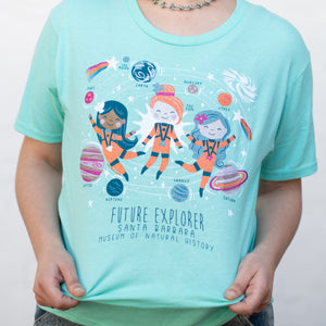 Little Lady Astronauts Kid's T-Shirt