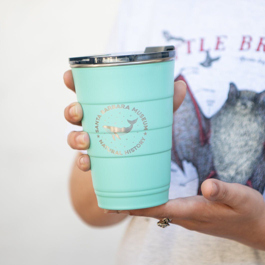 SBMNH Whale Tumbler 16 oz.