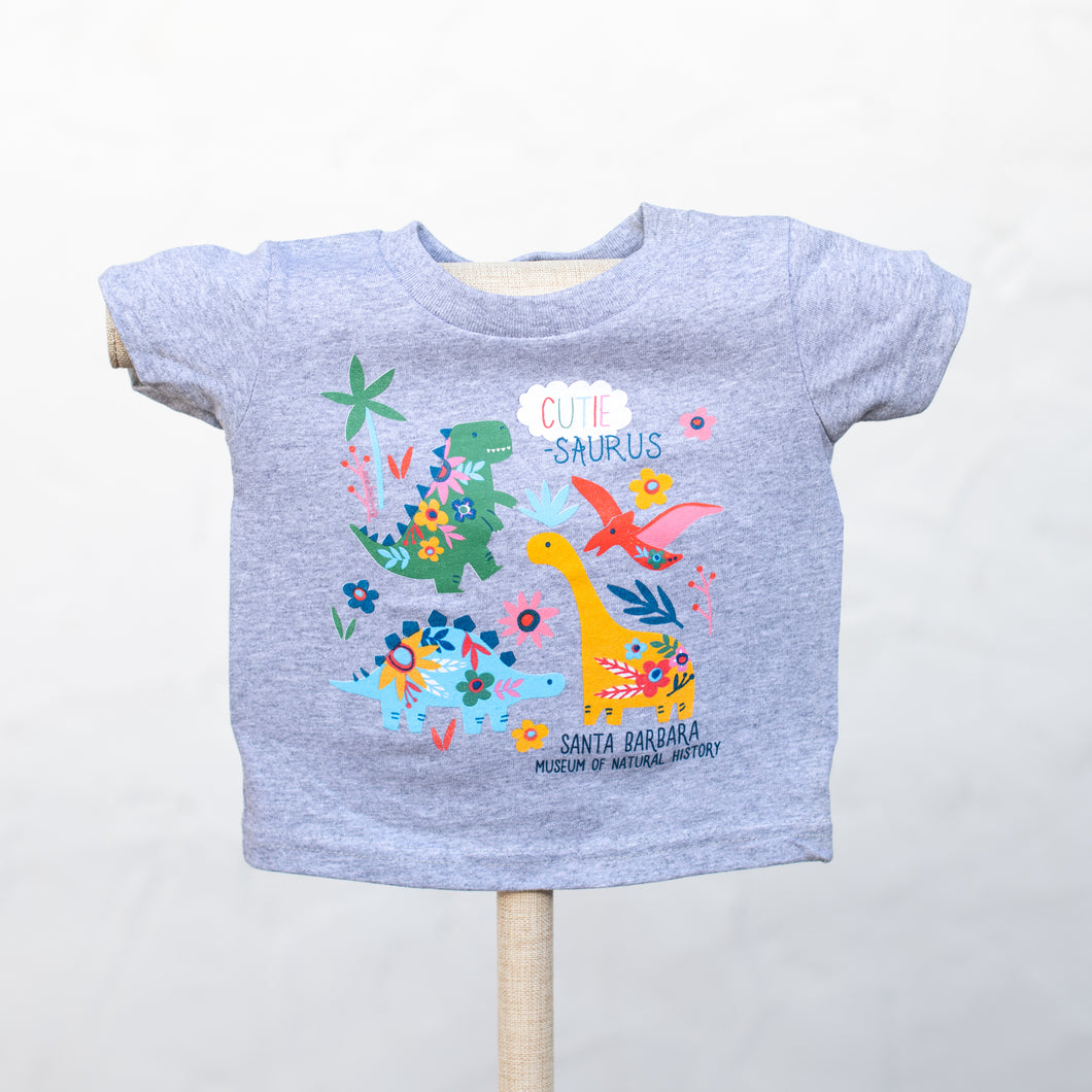 Little Flowery Dinos Infant T-Shirt