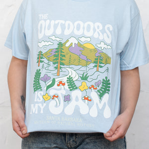 Outdoors Is My Jam Kid's T-Shirt