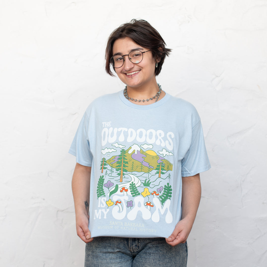 Outdoors Is My Jam Kid's T-Shirt