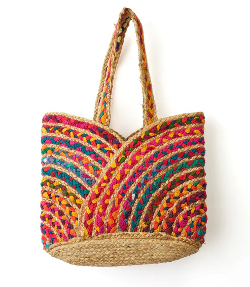 Chindi Handwoven Multicolor Carryall Bag