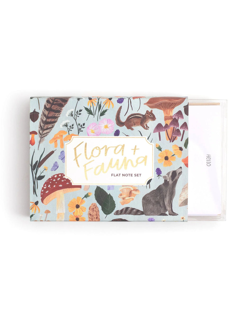 Flora & Fauna Flat Note Set