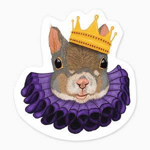 Royal Squirrel Sticker