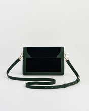Load image into Gallery viewer, Fawn Embroidered Green Crossbody Bag
