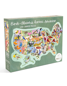 Birds & Blooms Across America 300pc Puzzle