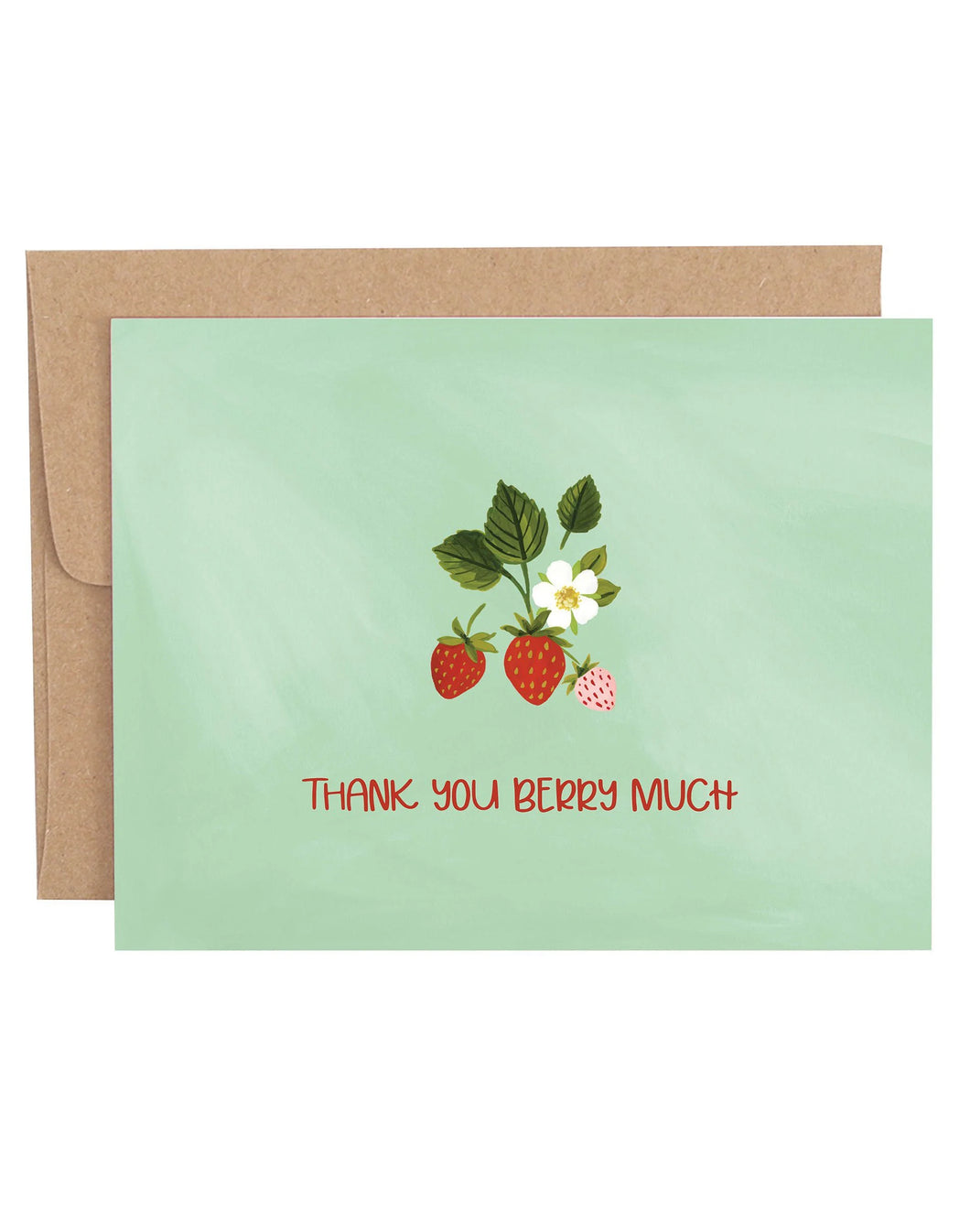 Thank You Berry Much Card