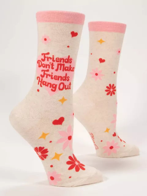 Friends Hang Out Crew Socks