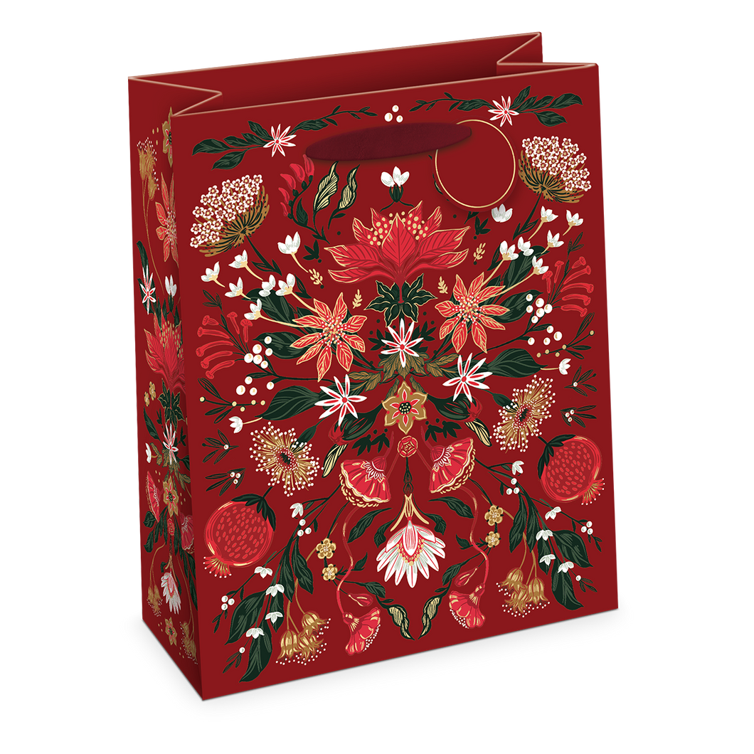 Christmas Garden Large Giftbag