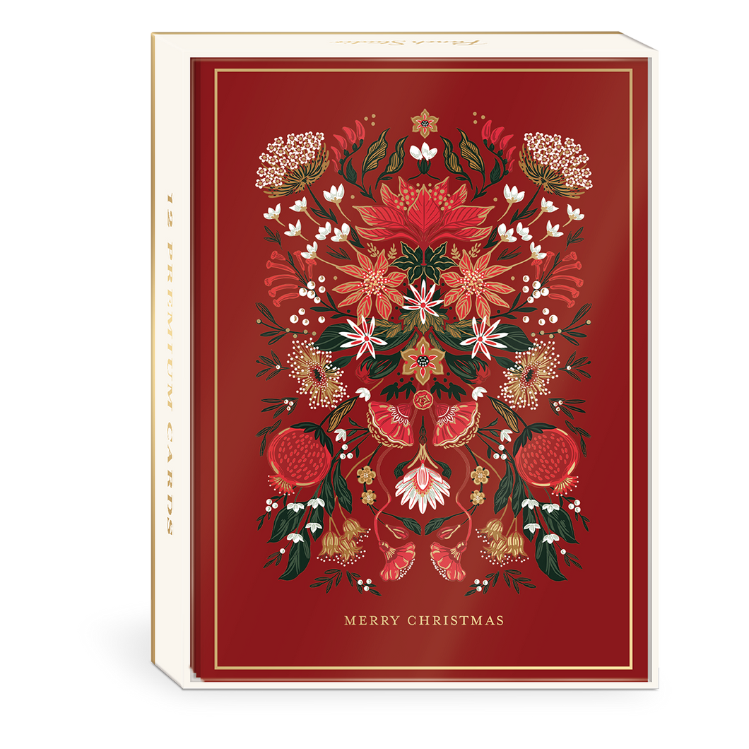 Christmas Garden Holiday Card Boxed Set