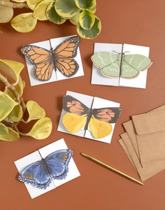 Flutter Friends Accordion Greeting Card Set
