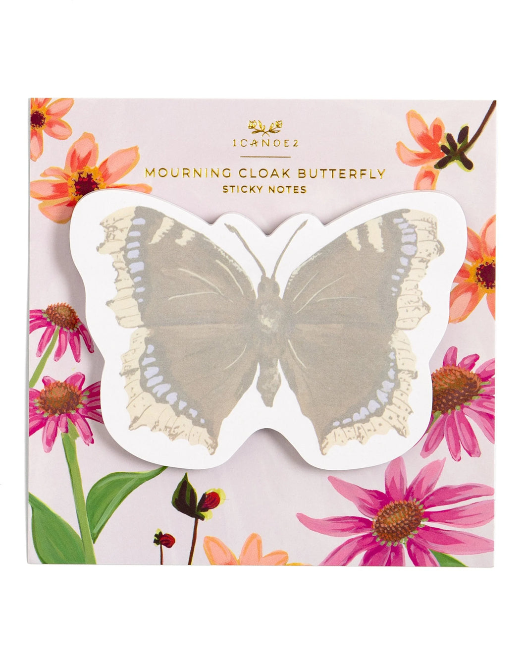 Mourning Cloak Butterfly Sticky Notes