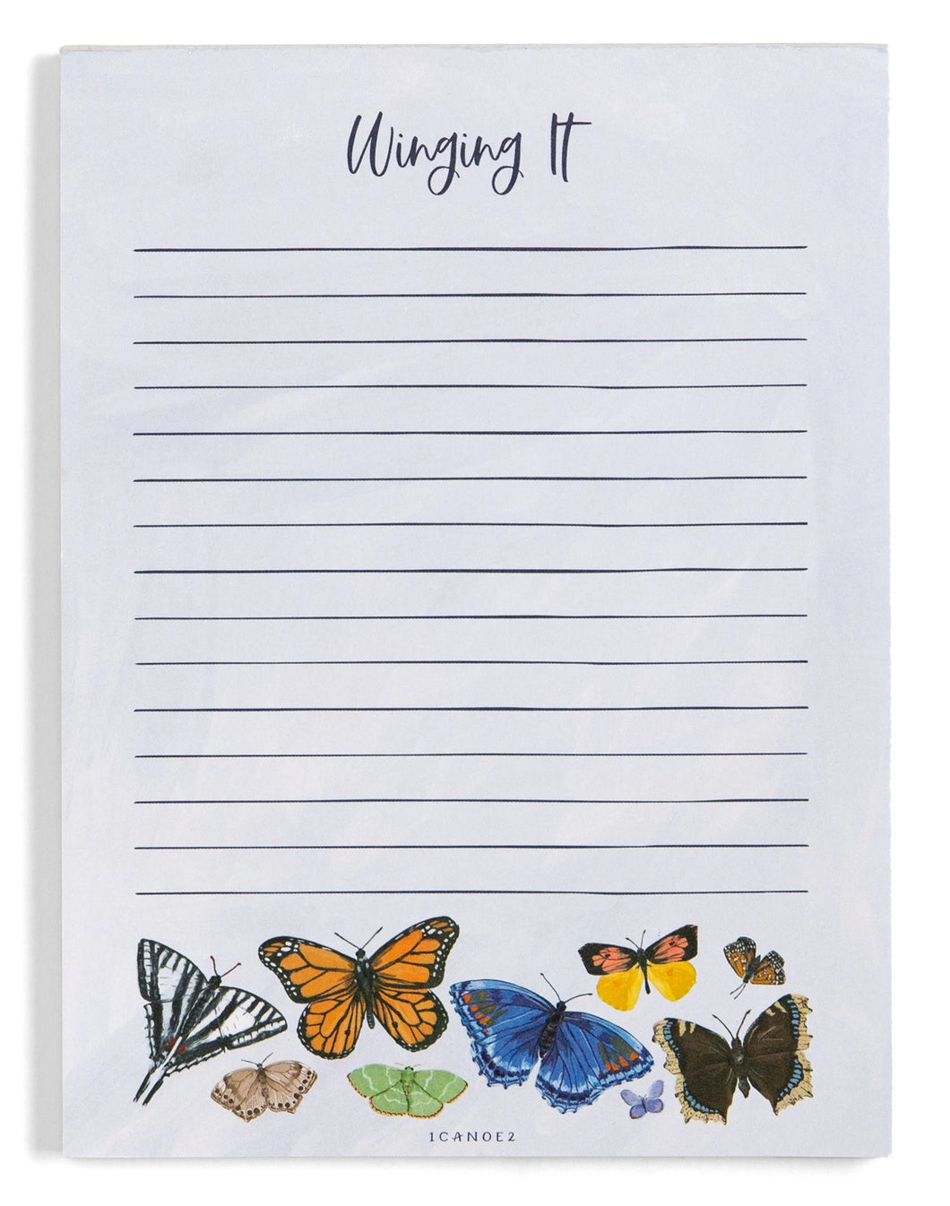 Winging It Butterfly To Do Notepad