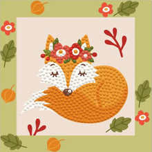 Load image into Gallery viewer, Forest Fox Diamond Dotz
