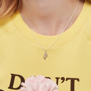 SS Poppy Flower Necklace