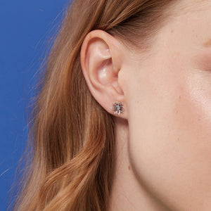 Gerbera Daisy Flower Stud Earrings