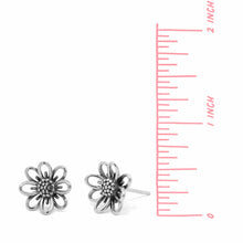 Load image into Gallery viewer, Gerbera Daisy Flower Stud Earrings
