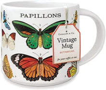 Load image into Gallery viewer, Vintage Butterfly Mug
