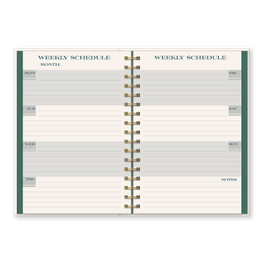 Nightshade Floral Daily Planner