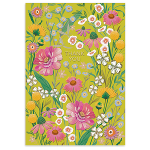 Wildflower Thank You Boxed Notes