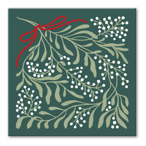 Winter Mistletoe Napkin