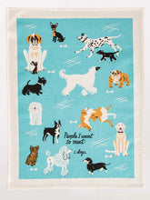 Load image into Gallery viewer, People to Meet: Dogs Dish Towel
