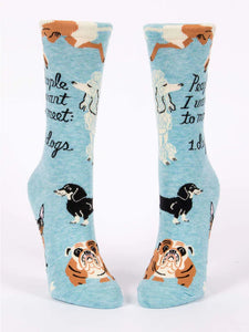 People to Meet: Dogs Crew Socks