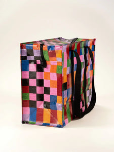 Color Cube Shoulder Tote