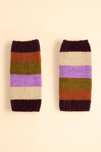 Lilia Wrist Warmers Vintage Mix