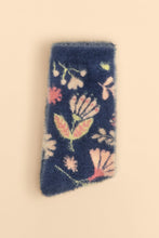 Load image into Gallery viewer, Watercolour Flowers Fuzzy Socks
