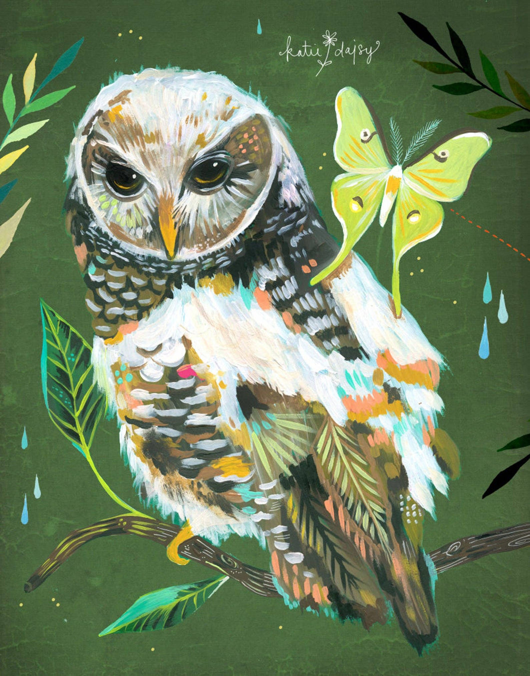 Hazel and Luna Print